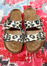 Load image into Gallery viewer, Leopard Buckle Sandals
