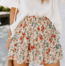 Load image into Gallery viewer, High Waste Smocked Floral Shorts
