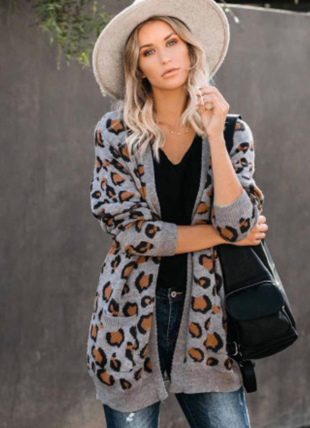 Leopard Cardigan