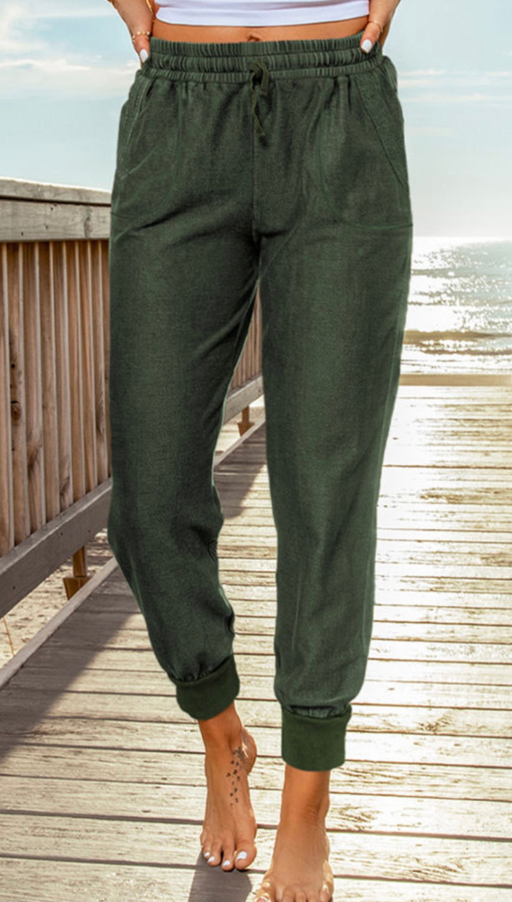 Army Green Joggers